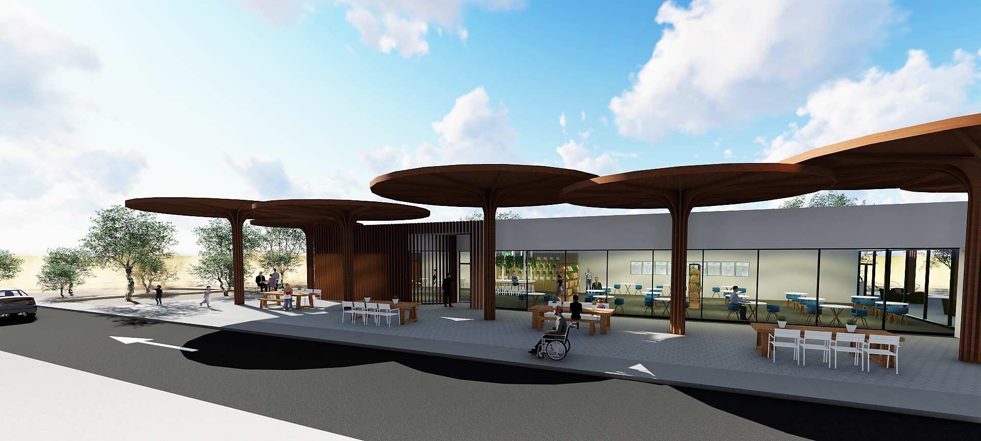 Proyecto en fase de estudio Restaurante Benalúa de las Villas. (Granada)
